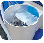   pool. Removable built in skimmer basket for easy cleaning. Our skimmer