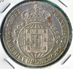 PORTUGAL MONARCHY   400 REIS 1823   D.JOÃO VI   VERY RARE   LARGE 