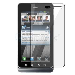   Phone Cover Skin+Screen LCD Film for Motorola Droid 3 Premium  