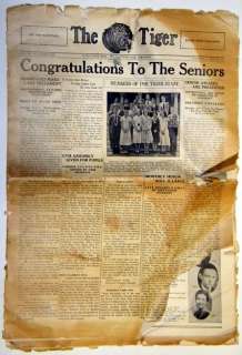 1931 ANNUAL LITTLE ROCK HIGH SCHOOL ARKANSAS NEWSPAPER  