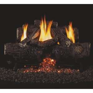   Gas Log Set with ANSI Certified G10 Burner Natural Gas 30 Millivolt