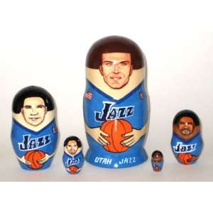 Jazz * NBA Basketball * or Any Team your choice * Russian Nesting doll 