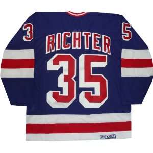  New York Rangers Mike Richter Vintage Throwback Jersey 