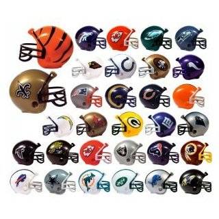 NFL Football Mini Helmets Pencil Toppers Capsule Toys Set of 32 