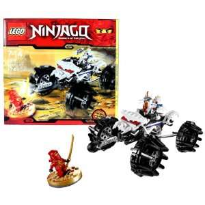  Year 2011 Ninjago Masters of Spinjitzu Animated Series Vehicle Set 