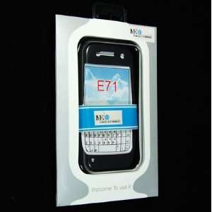    IVEA NEW BLACK SILICONE SOFT case cover for Nokia E71 Electronics