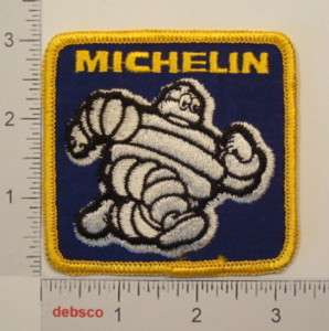 MICHELIN MAN Racing Driving Car Tires Embroidered PATCH  