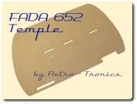 Description Reproduction FADA Temple Radio Back   This auction is 