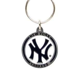  New York Yankees Zinc Team Logo Keychain MLB Sports 