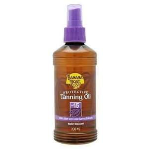   Boat Protective Tanning Oil, SPF 15, 8 ounce Spray Bottles (Pack of 6