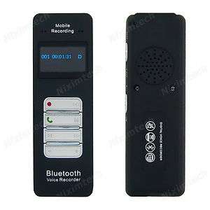   Bluetooth Mobile Cellphone Telephone Voice Recorder  Dictaphone