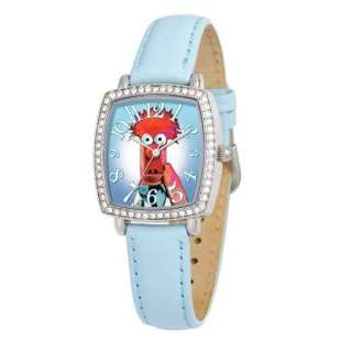 The Muppets BEAKER Character Watch w/ Blue Leather Strap JIM HENSON 