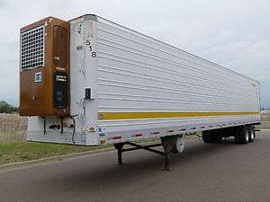 1997 Utility 53 Reefer Trailer (Refer, Refrigerated), Air Ride, TK 