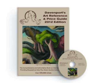   Davenports Art Reference & Price Guide   BOOK and CD ROM Database
