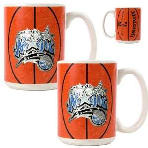  Orlando Magic NBA 2pc Ceramic Gameball Mug Set   Primary 