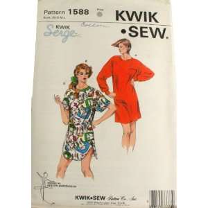  Kwik Sew 1588 Pattern Misses Nightshirt Size XS,S,M,L 