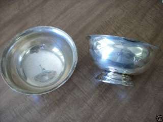 Vintage Commonwealth Silver Plate Revere Bowls  