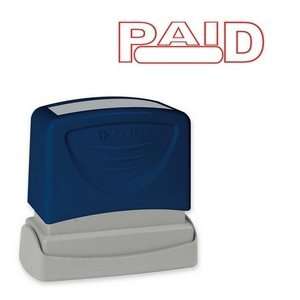    Sparco Products Pre Inked PAID Message Stamp