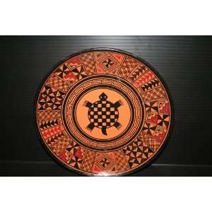  Hand Painted Anasazi Turtle Decorative Plate 10