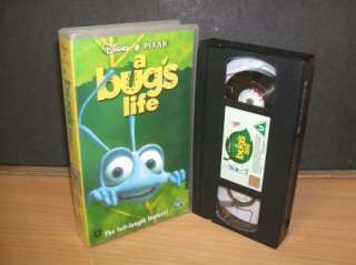 Bugs Life   Disney Pixar   VHS PAL Video  