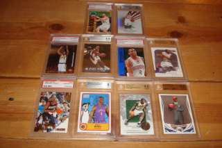 20) NBA Basketball Insert RC #d HOF Star AUTO or JERSEY LOT JSY $40 