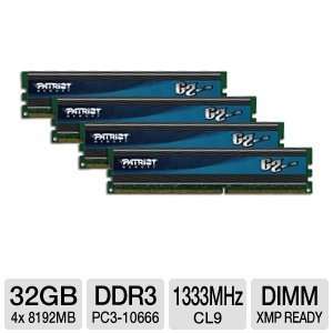  Patriot G2 32GB DDR3 1333MHz Desktop Memory Kit