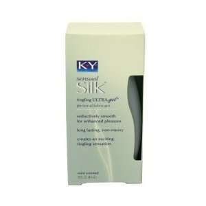  K Y Sensual Silk Personal Lubricant, Tingling Ultra Gel 