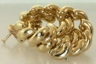 14k yellow gold san marco bracelet 16g vintage estate 7  
