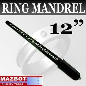 Ring Size Stick Mandrel SIZER Finger sizing gauge set 2  