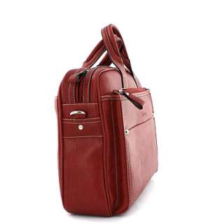 Belle Rose briefcase multi compartment leather handbag  