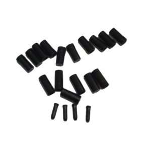  Origin8 Cable Ferrule & Tip Kit   Alloy, 4mm/5mm, Black 