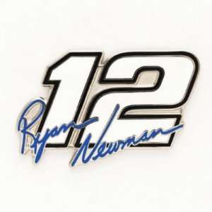 RYAN NEWMAN OFFICIAL NASCAR LOGO LAPEL PIN  Sports 