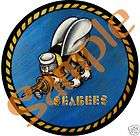 Military Seabee Logo Full Color Clear Laminated Sticker