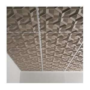  Doric 2 x 2 Ceiling Tile, Drop, Latte