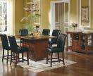 DINING SUITE KITCHEN SERENA ISLAND TABLE 6 CHAIRS SET  