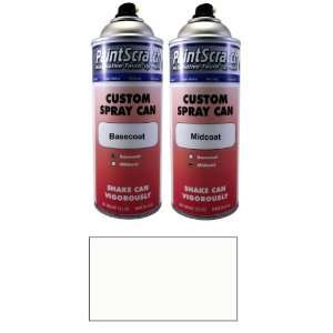 12.5 Oz. Spray Can of White Platinum Tricoat Touch Up Paint for 2011 