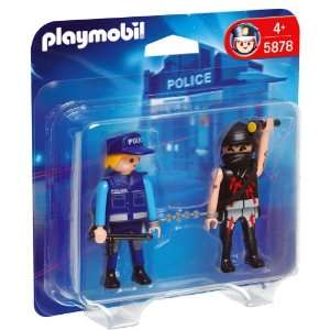  Playmobil 5878 Policeman with Bandit Toys & Games