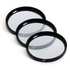 UV Filters   3 Units 52mm 58mm and 62mm