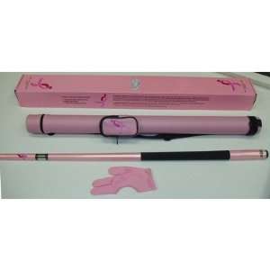  American Heritage 300999 Cue and Case Combo Pink for the 