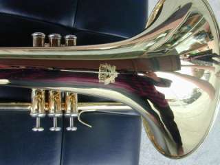 Bonda Tenor Piston Valve Trombone Bb Gold Brass 798936801128  