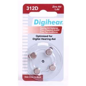  312 Hearing Aid batteries   Optimized For Digital Hearing Aids 