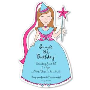  Childrens Birthday Party Invitations   Princess Party 