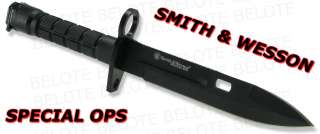 Smith & Wesson Special Ops BLK Commando M9 Bayonet SW1B  