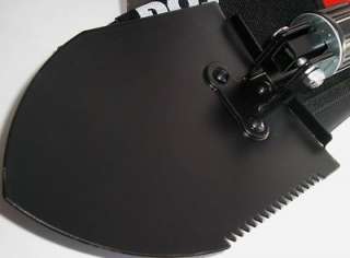 SOG Entrenching Black Shovel Tool Carbon Steel + Sheath  