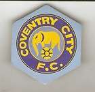 mr softee coventry city 1971 football badge card 