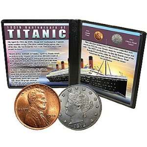  Titanic 1912 Authentic Collection Coin Set with 