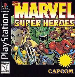 Marvel Super Heroes Sony PlayStation 1, 1996  