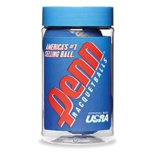  Penn Ultra Blue Racquetballs (2 Ball Can) Sports 