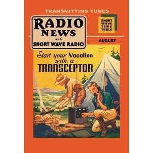  Vintage Art Radio News and Short Wave Radio Start Your 