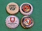 German BEER Bottle Caps ~ PAULANER Munchen, SPATEN Since 1397 